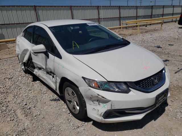 HONDA CIVIC LX 2015 with VIN 2HGFB2F57FH527588 - Photo from auction