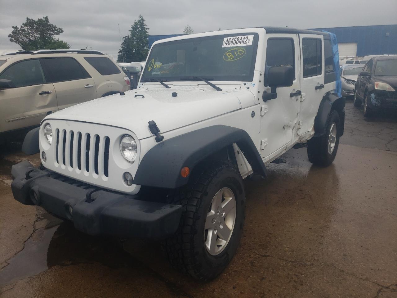 Photo 14 from auction – 2015 JEEP WRANGLER U with VIN 1C4HJWDG6FL528806