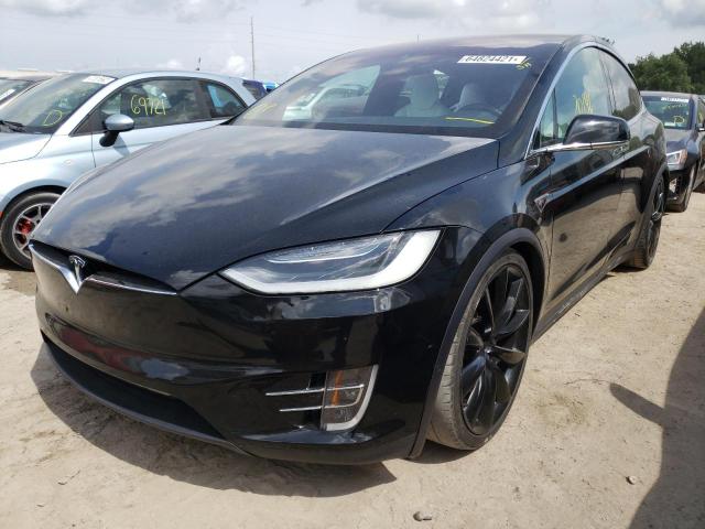 Photo 5 from auction – 2016 TESLA MODEL X with VIN 5YJXCAE40GF001426