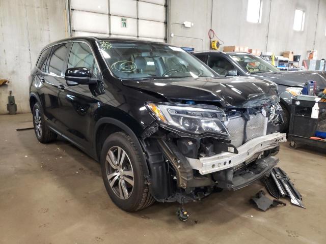HONDA PILOT EXL 2017 with VIN 5FNYF6H55HB093308 - Photo from auction