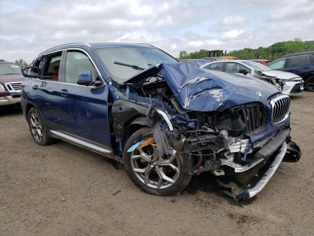 Photo 1 from auction – 2021 BMW X3 XDRIVE3 with VIN 5UXTY5C02M9E34177