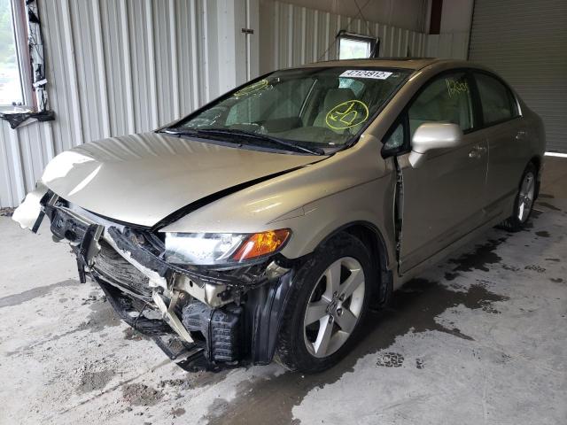 Photo 2 from auction – 2008 HONDA CIVIC EX with VIN 1HGFA16838L090590