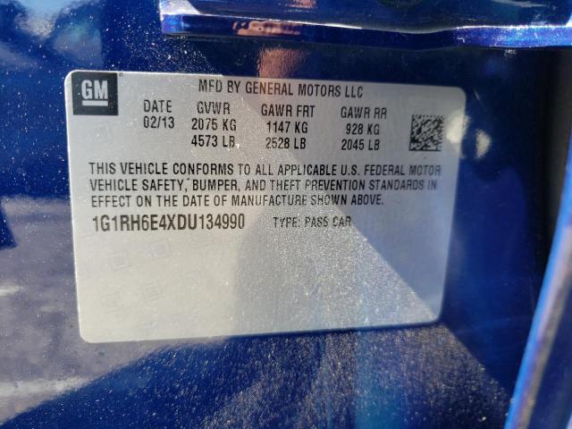 Photo 10 from auction – 2013 CHEVROLET VOLT with VIN 1G1RH6E4XDU134990