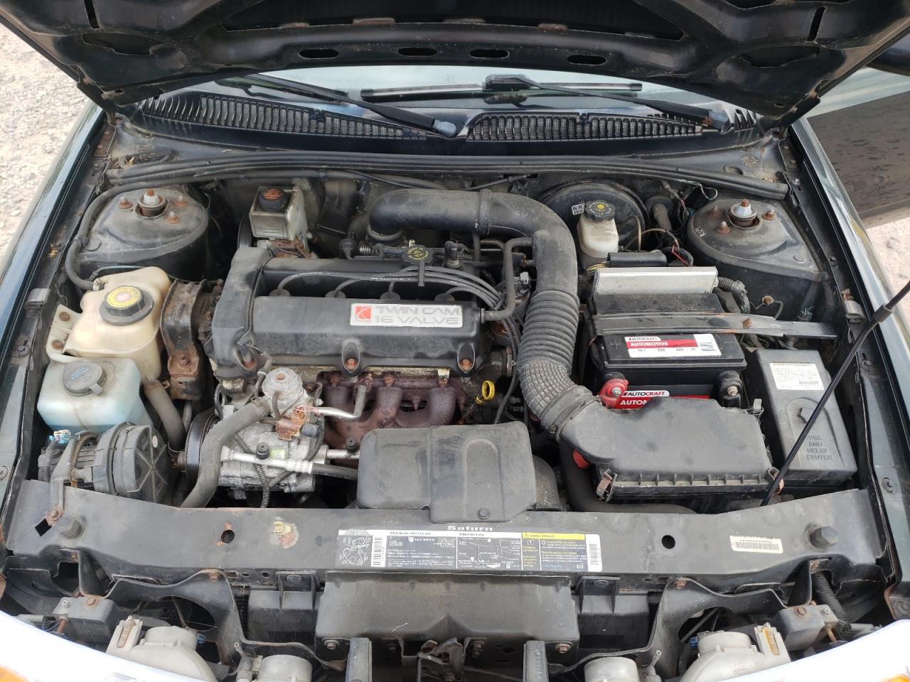 Photo 12 from auction – 2001 SATURN SL2 with VIN 1G8ZK52721Z296395