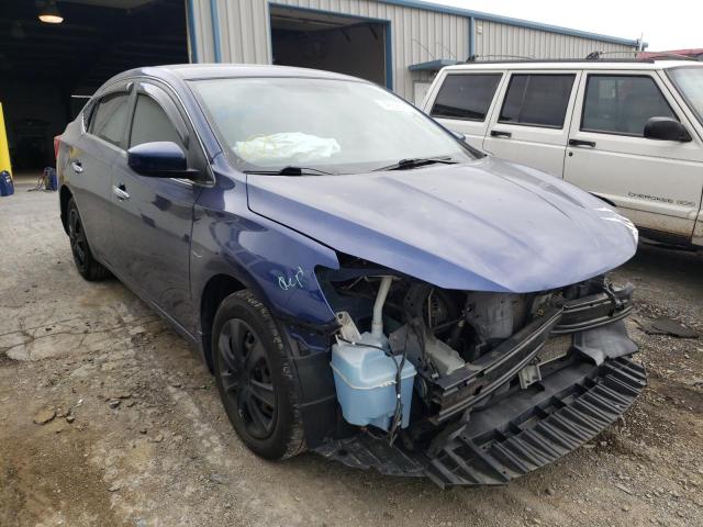 NISSAN SENTRA S 2016 with VIN 3N1AB7AP7GY286385 - Photo from auction