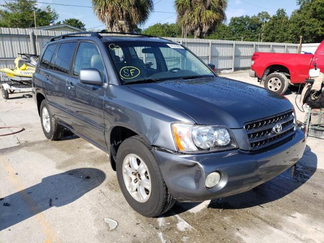 TOYOTA HIGHLANDER 2003 with VIN JTEGF21AX30099684 - Photo from auction