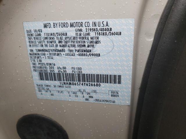 Photo 10 from auction – 2004 LINCOLN LS with VIN 1LNHM86S74Y626680