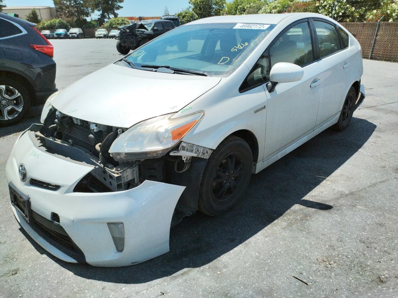 Photo 2 from auction – 2015 TOYOTA PRIUS with VIN JTDKN3DU8F0438069