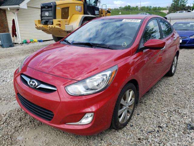 Photo 2 from auction – 2012 HYUNDAI ACCENT GLS with VIN KMHCU4AE1CU135533
