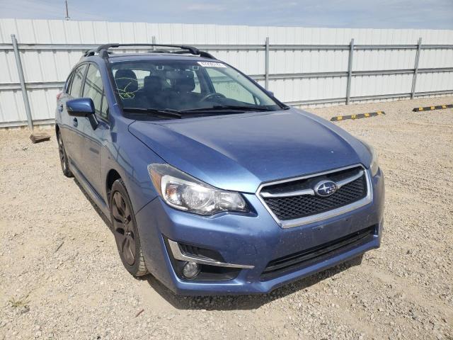 SUBARU IMPREZA SP 2016 with VIN JF1GPAY67G8322077 - Photo from auction