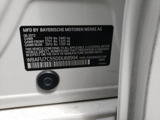 Photo 10 from auction – 2013 BMW 535 XI with VIN WBAFU7C55DDU68994