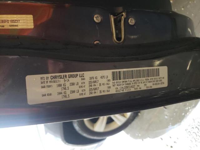Photo 10 from auction – 2015 JEEP COMPASS LA with VIN 1C4NJDEB6FD105227