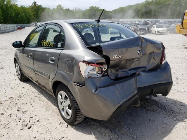 Photo 3 from auction – 2011 KIA RIO BASE with VIN KNADH4A3XB6936361