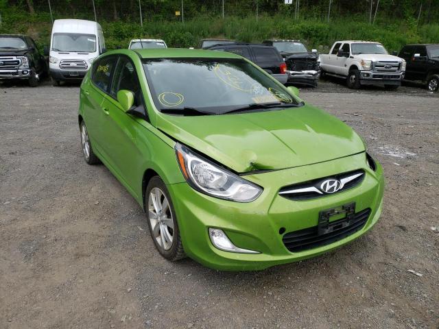 HYUNDAI ACCENT GLS 2012 with VIN KMHCU5AE7CU052789 - Photo from auction