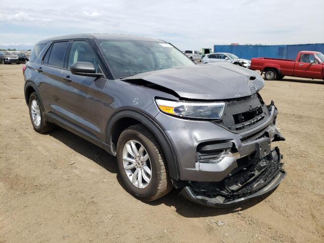 FORD EXPLORER 2021 with VIN 1FMSK8BH1MGB91277 - Photo from auction