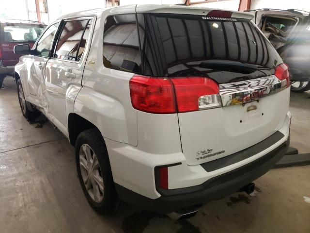 Photo 3 from auction – 2017 GMC TERRAIN SL with VIN 2GKALMEK2H6218137