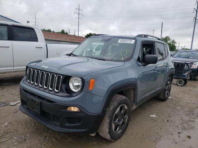 Photo 2 from auction – 2016 JEEP RENEGADE S with VIN ZACCJBAT2GPE43432
