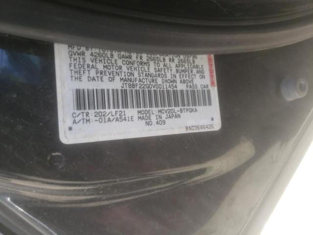 Photo 10 from auction – 1997 LEXUS ES 300 with VIN JT8BF22G0V0011454