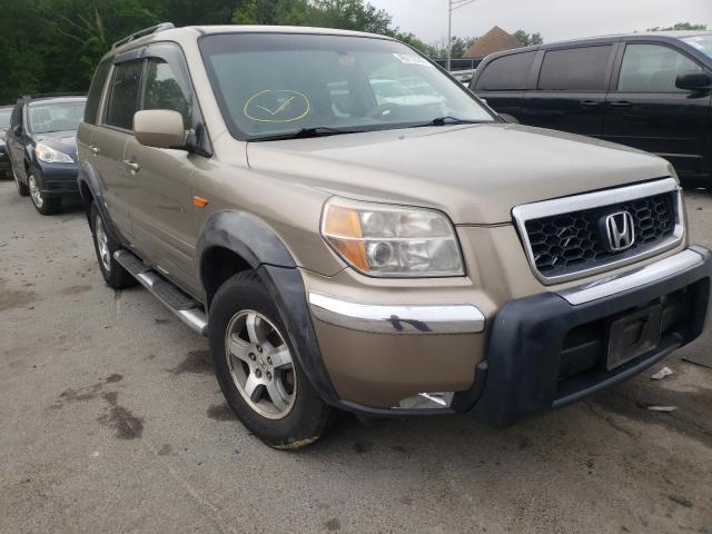 HONDA PILOT EXL 2008 with VIN 5FNYF18688B021613 - Photo from auction