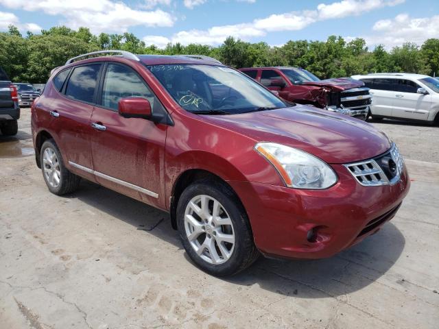 NISSAN ROGUE S 2012 with VIN JN8AS5MT1CW253382 - Photo from auction