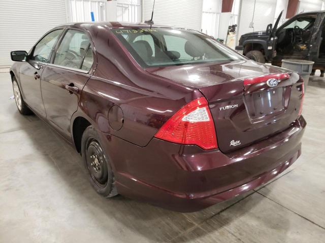 Photo 3 from auction – 2011 FORD FUSION SE with VIN 3FAHP0HA3BR114577