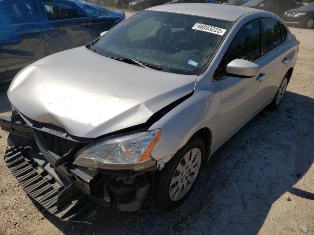 Photo 2 from auction – 2015 NISSAN SENTRA S with VIN 3N1AB7AP7FL689066