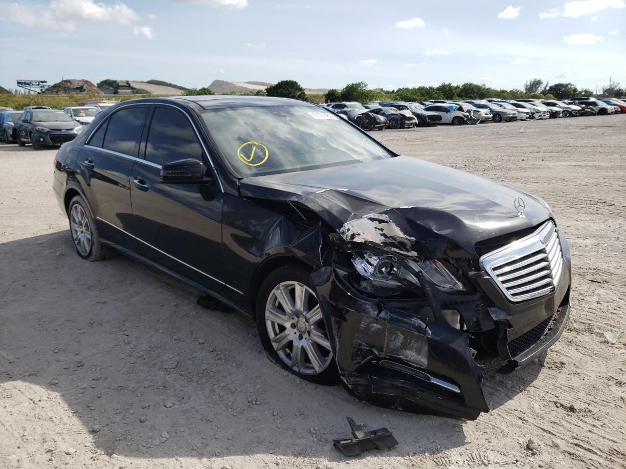 MERCEDES-BENZ E 350 4MAT 2013 with VIN WDDHF8JB0DA753954 - Photo from auction
