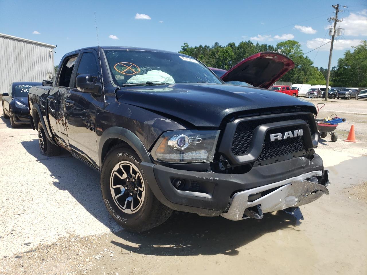 RAM 1500 REBEL 2016 with VIN 1C6RR7YT4GS106302 - Photo from auction