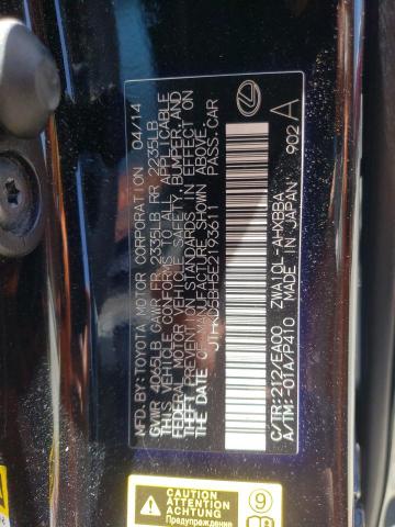 Photo 10 from auction – 2014 LEXUS CT 200 with VIN JTHKD5BH5E2193611