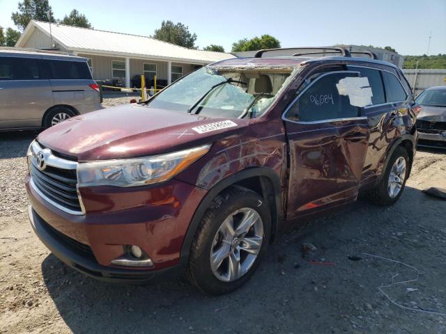 Foto 2 de la subasta – 2015 TOYOTA HIGHLANDER con VIN 5TDYKRFH2FS071415