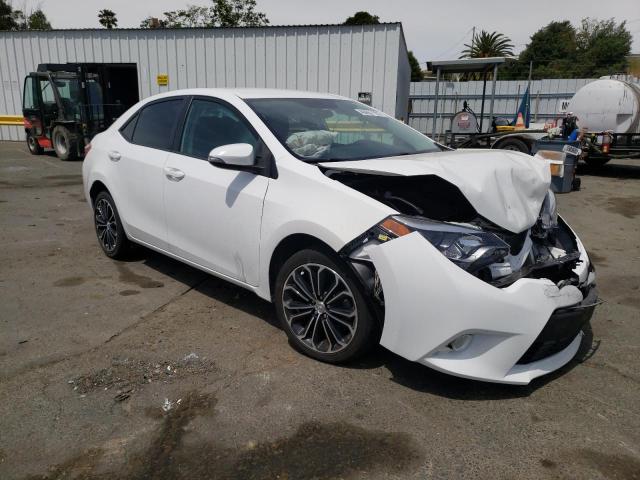 TOYOTA COROLLA L 2014 with VIN 2T1BURHE0EC129533 - Photo from auction