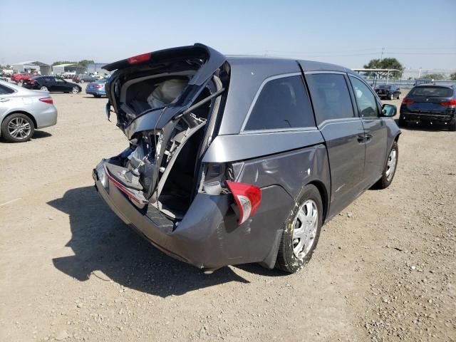 Photo 4 from auction – 2011 HONDA ODYSSEY LX with VIN 5FNRL5H24BB075662