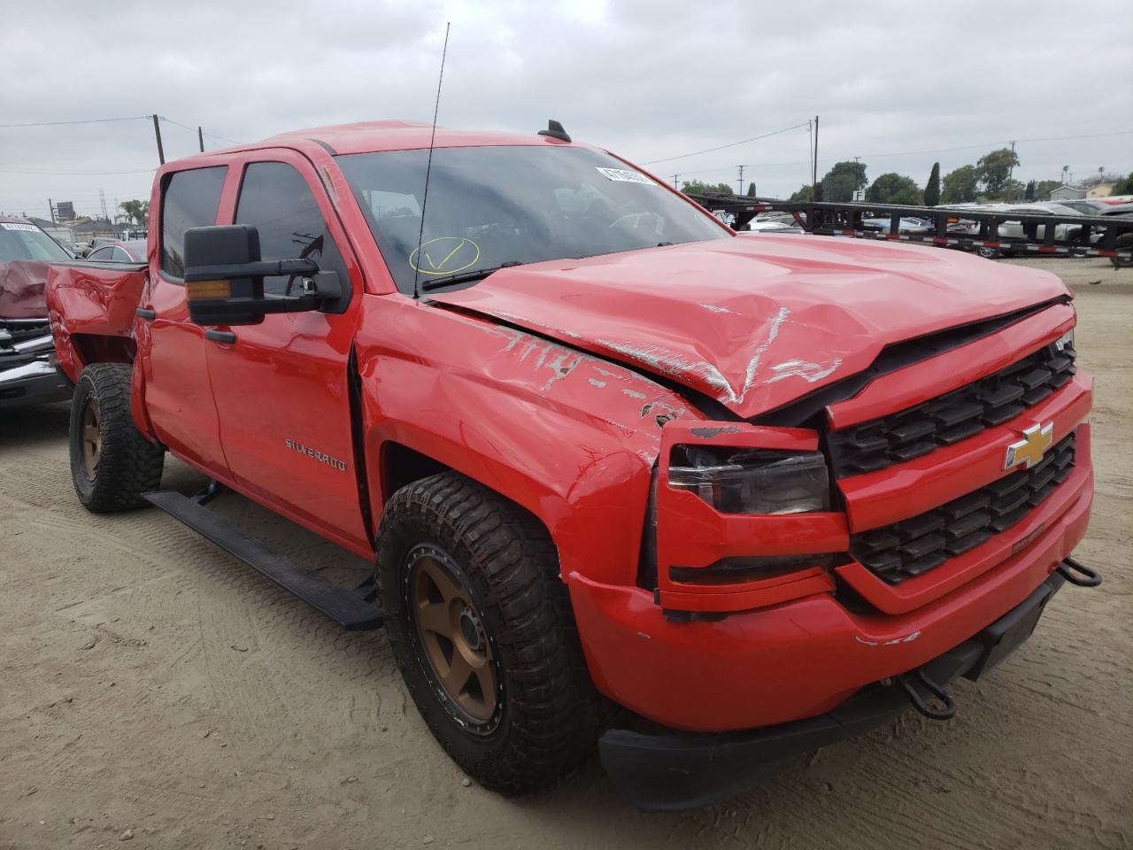 Photo 14 from auction – 2018 CHEVROLET SILVERADO with VIN 3GCPCPEC8JG476009