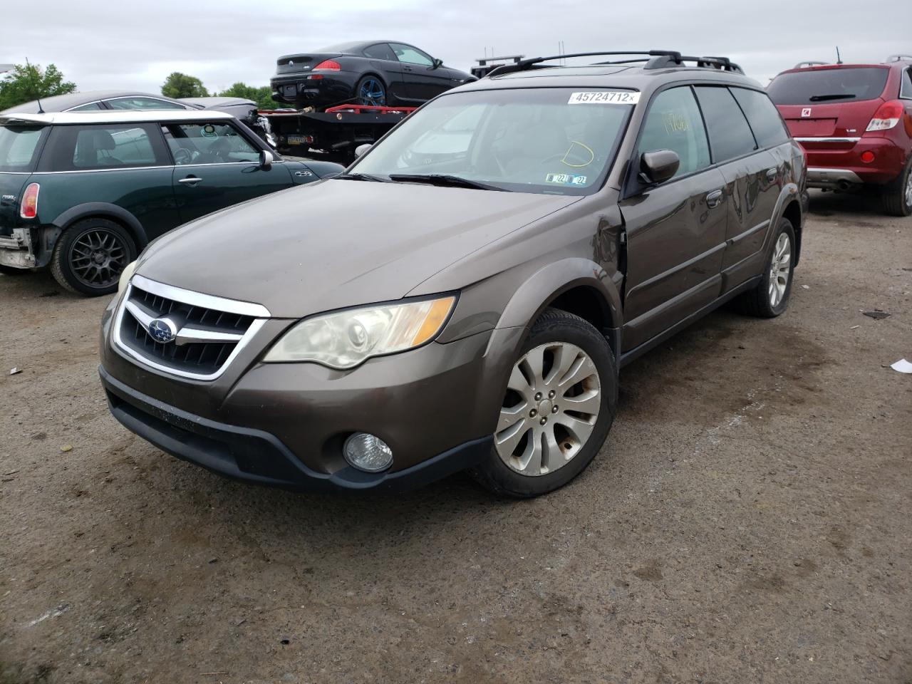 Photo 2 from auction – 2009 SUBARU OUTBACK 2. with VIN 4S4BP66C697313756
