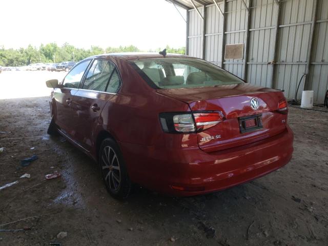 Photo 3 from auction – 2017 VOLKSWAGEN JETTA SE with VIN 3VWDB7AJ3HM280434
