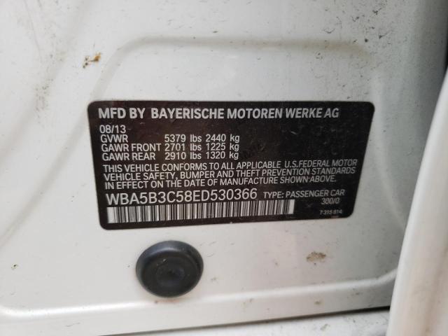 BMW 535 XI 2014 with VIN WBA5B3C58ED530366 - Photo from auction