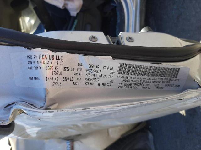 Photo 10 from auction – 2015 RAM 1500 ST with VIN 1C6RR6FT4FS669474