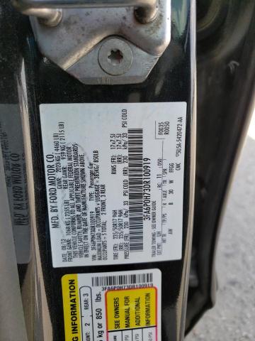 Photo 10 from auction – 2013 FORD FUSION SE with VIN 3FA6P0H73DR100919