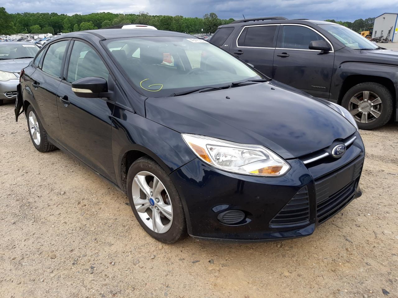 FORD FOCUS SE 2013 with VIN 1FADP3F29DL153655 - Photo from auction