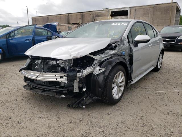 Photo 2 from auction – 2021 TOYOTA COROLLA LE with VIN JTDVPMAE2MJ185459