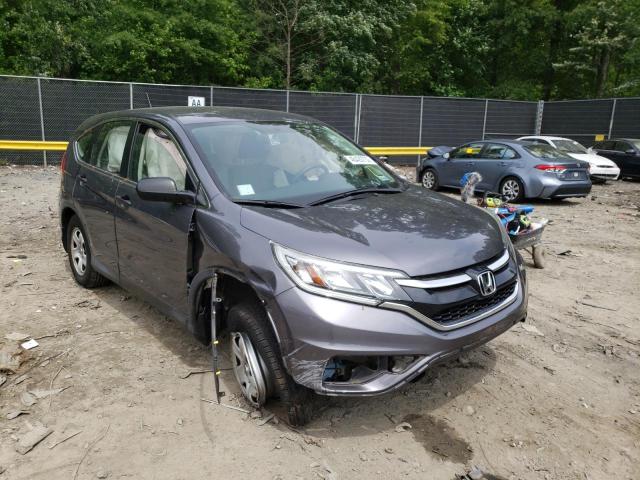 HONDA CR-V LX 2016 with VIN 2HKRM4H30GH657797 - Photo from auction