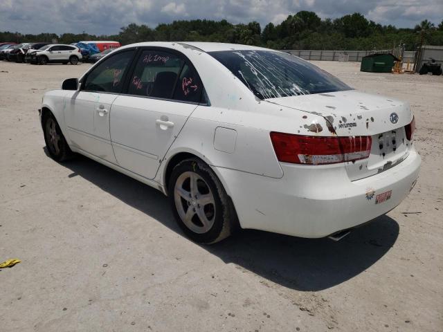Photo 3 from auction – 2006 HYUNDAI SONATA GLS with VIN 5NPEU46F96H137253