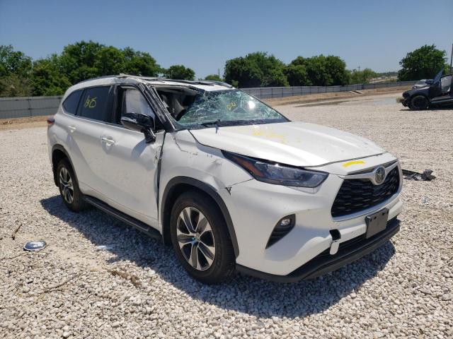 TOYOTA HIGHLANDER 2020 with VIN 5TDGZRAHXLS505249 - Photo from auction