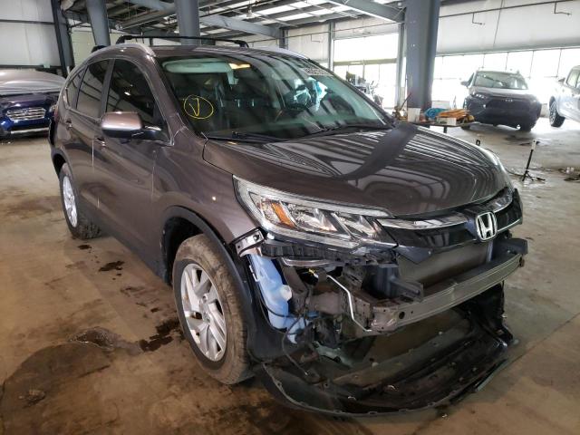 HONDA CR-V EXL 2015 with VIN 2HKRM4H75FH640611 - Photo from auction