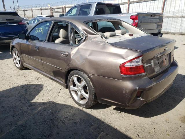 Photo 3 from auction – 2009 SUBARU LEGACY 2.5 with VIN 4S3BL616797234212