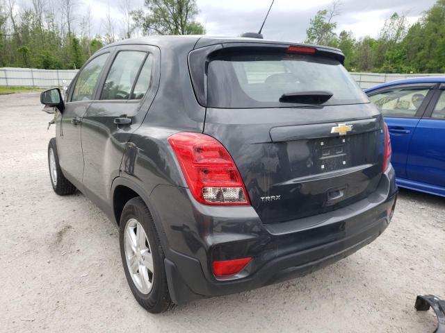 Photo 3 from auction – 2019 CHEVROLET TRAX LS with VIN 3GNCJKSB7KL382190