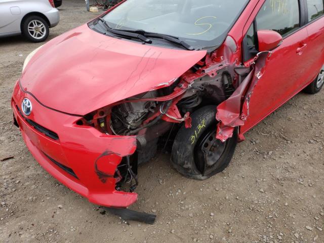 Photo 9 from auction – 2012 TOYOTA PRIUS C with VIN JTDKDTB39C1520122