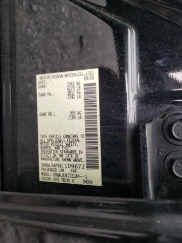 Photo 10 from auction – 2011 NISSAN ALTIMA BAS with VIN 1N4AL2AP8BC109672