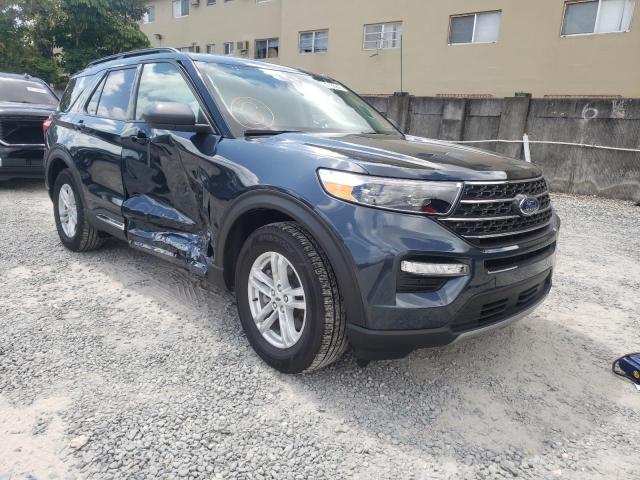 FORD EXPLORER X 2022 with VIN 1FMSK7DH3NGA15677 - Photo from auction