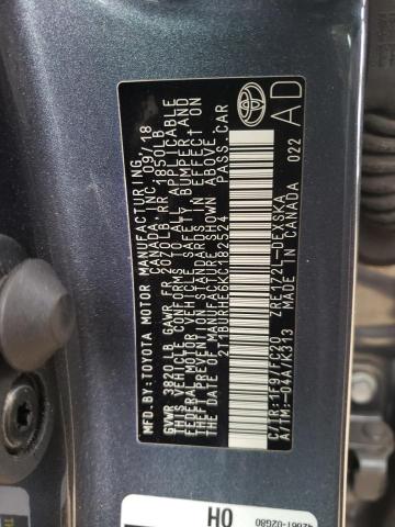 Photo 10 from auction – 2019 TOYOTA COROLLA L with VIN 2T1BURHE6KC182524